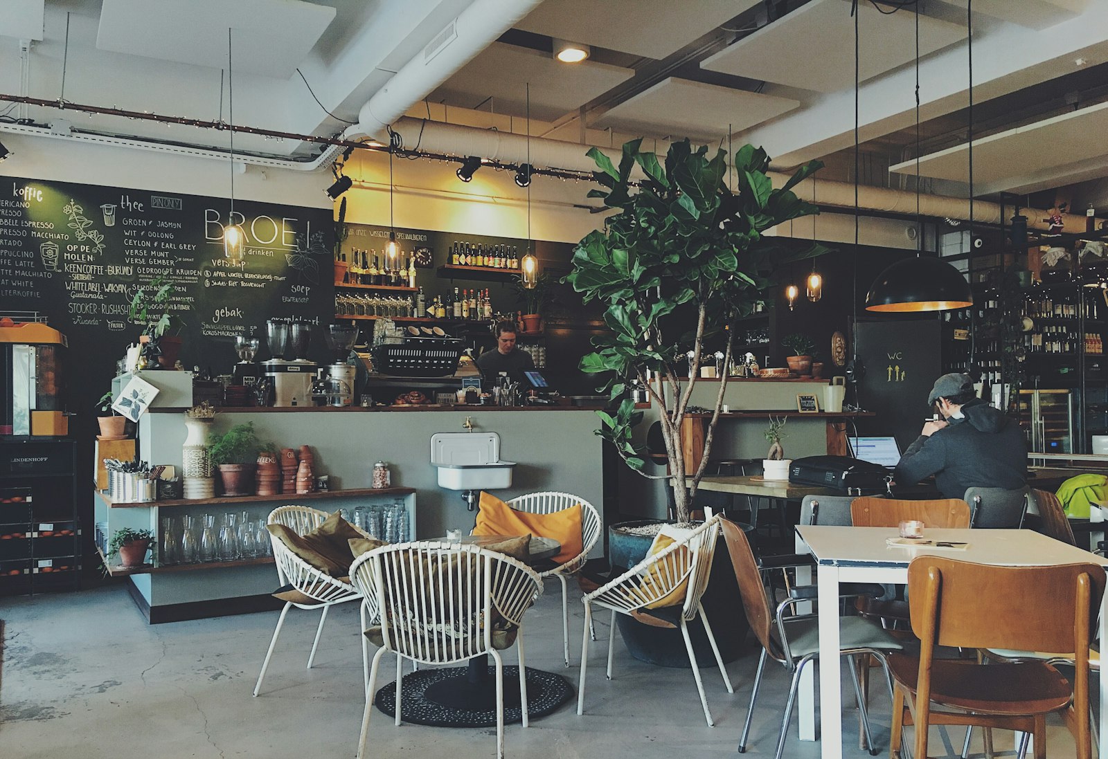 Kafe iç mekân